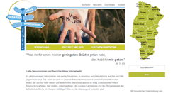 Desktop Screenshot of katholischer-wegweiser-emsland.de